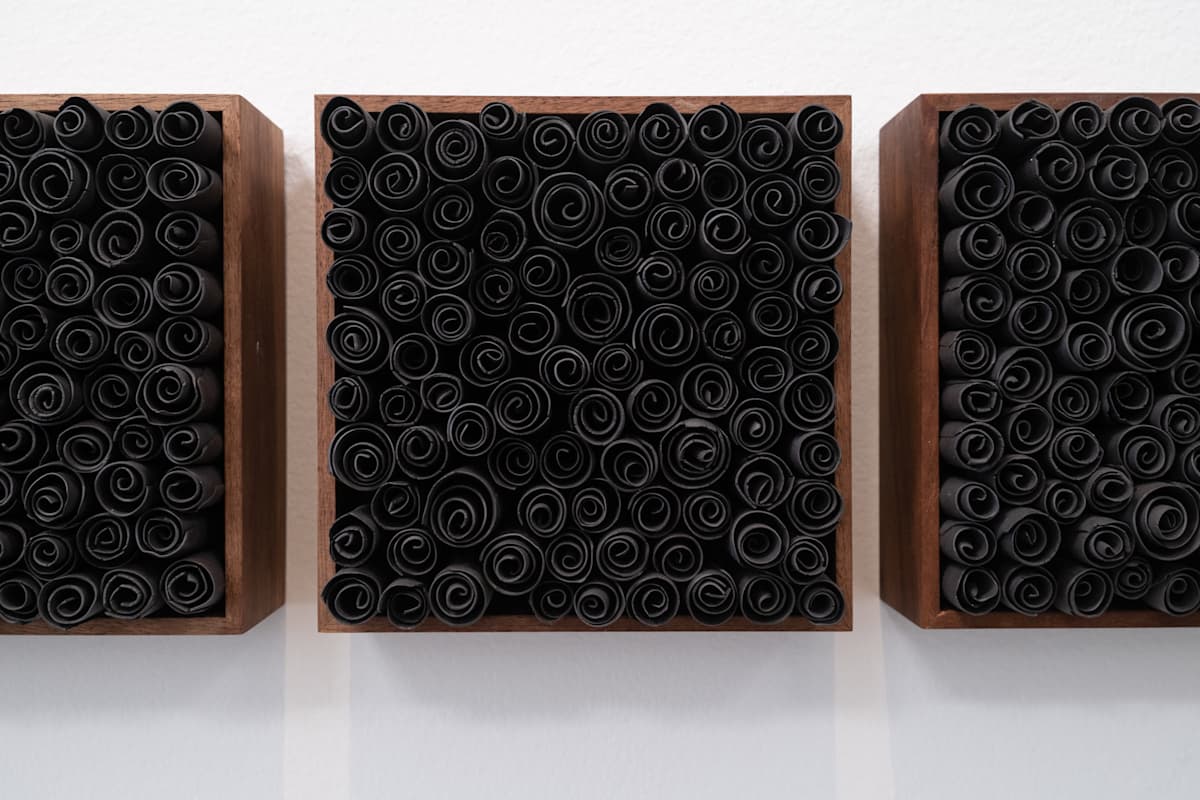 Controlled Chaos Black by Karyn Gabriel, Image 4.