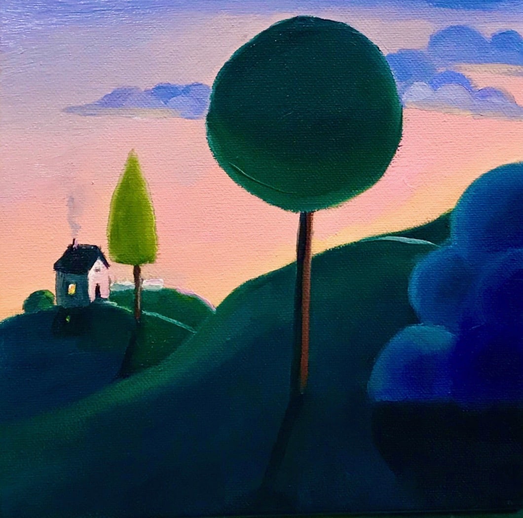 House on the Hill by Iris Mes Low 