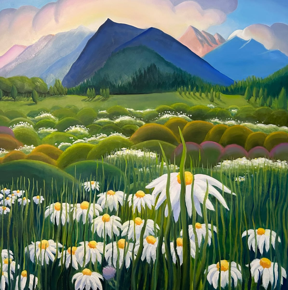 Mountain Meadow by Iris Mes Low 