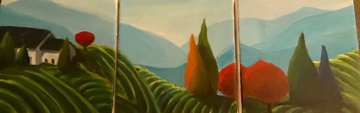 Mountain Vineyard by Iris Mes Low 