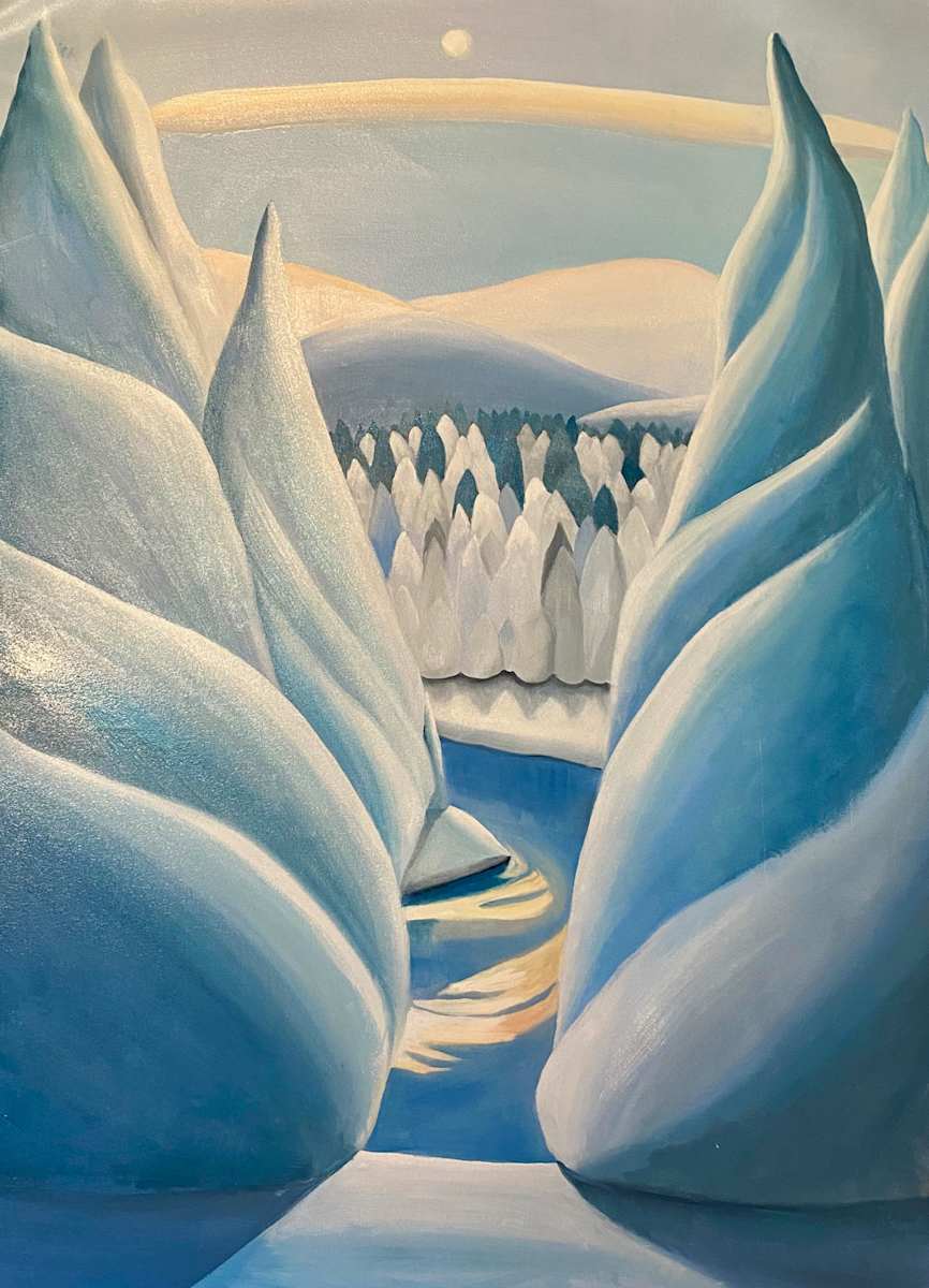 Heavy Snow by Iris Mes Low 