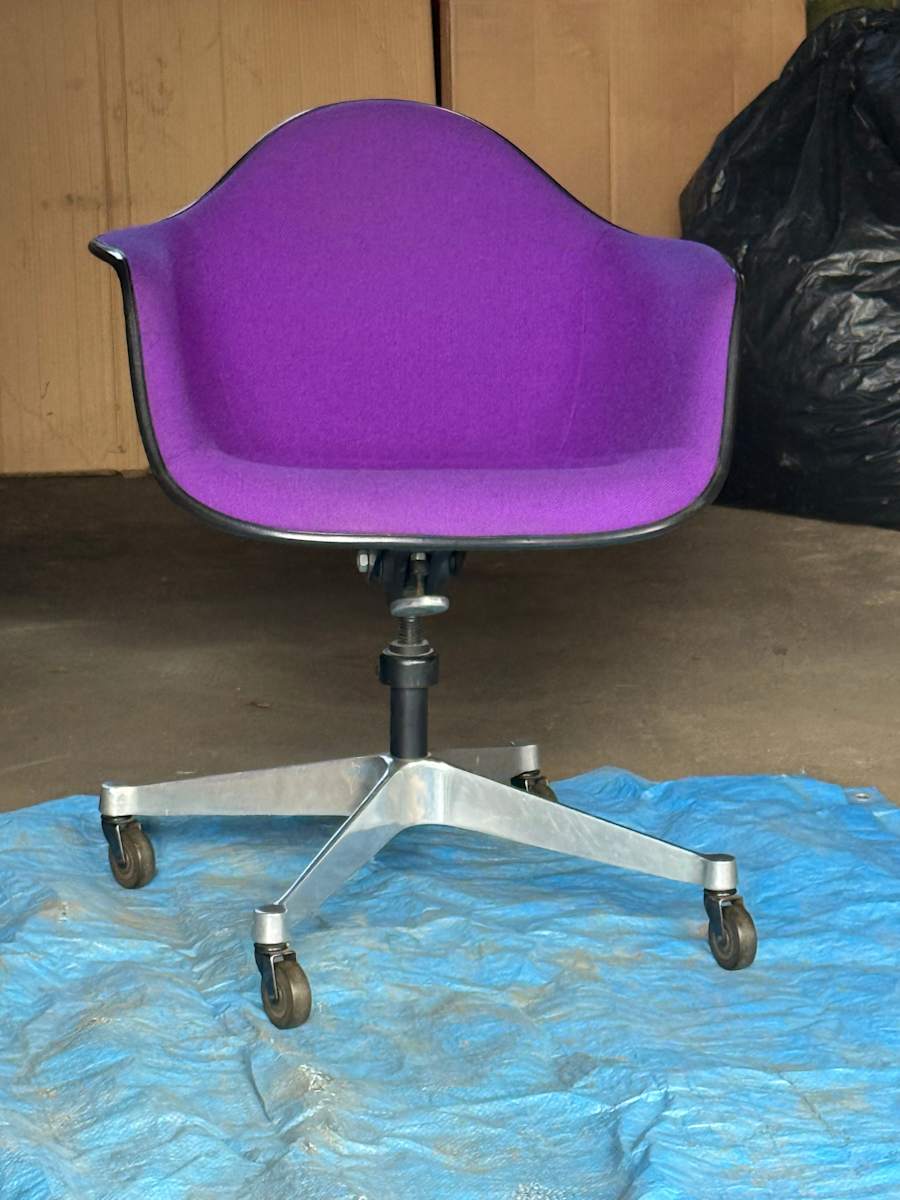 Eames purple wheeled PAC, Image 1.