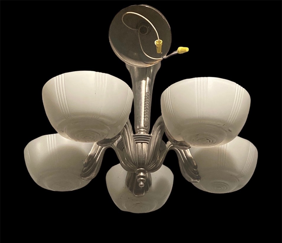 Art Deco chandelier 