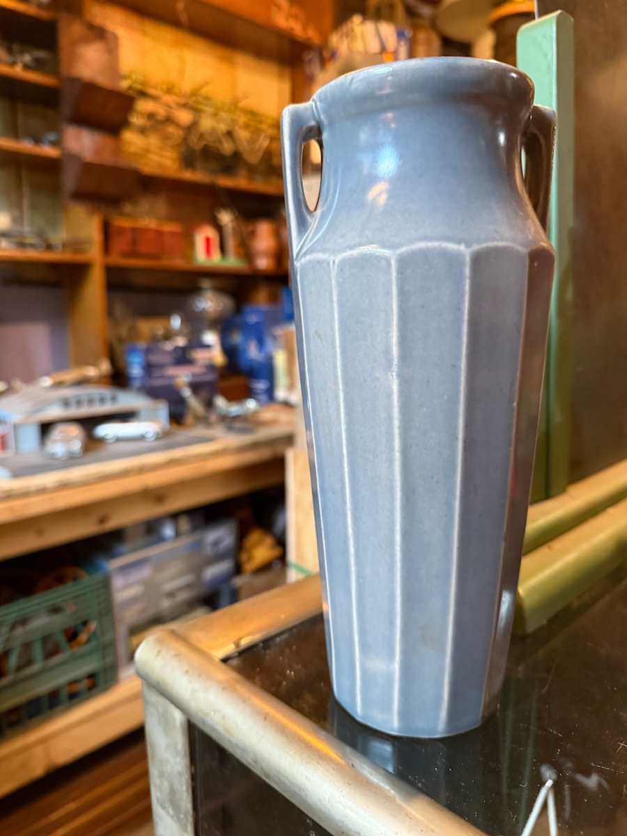 Red Wing art pottery vase 