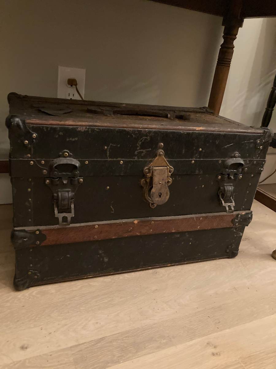 small primitive Minneapolis trunk 