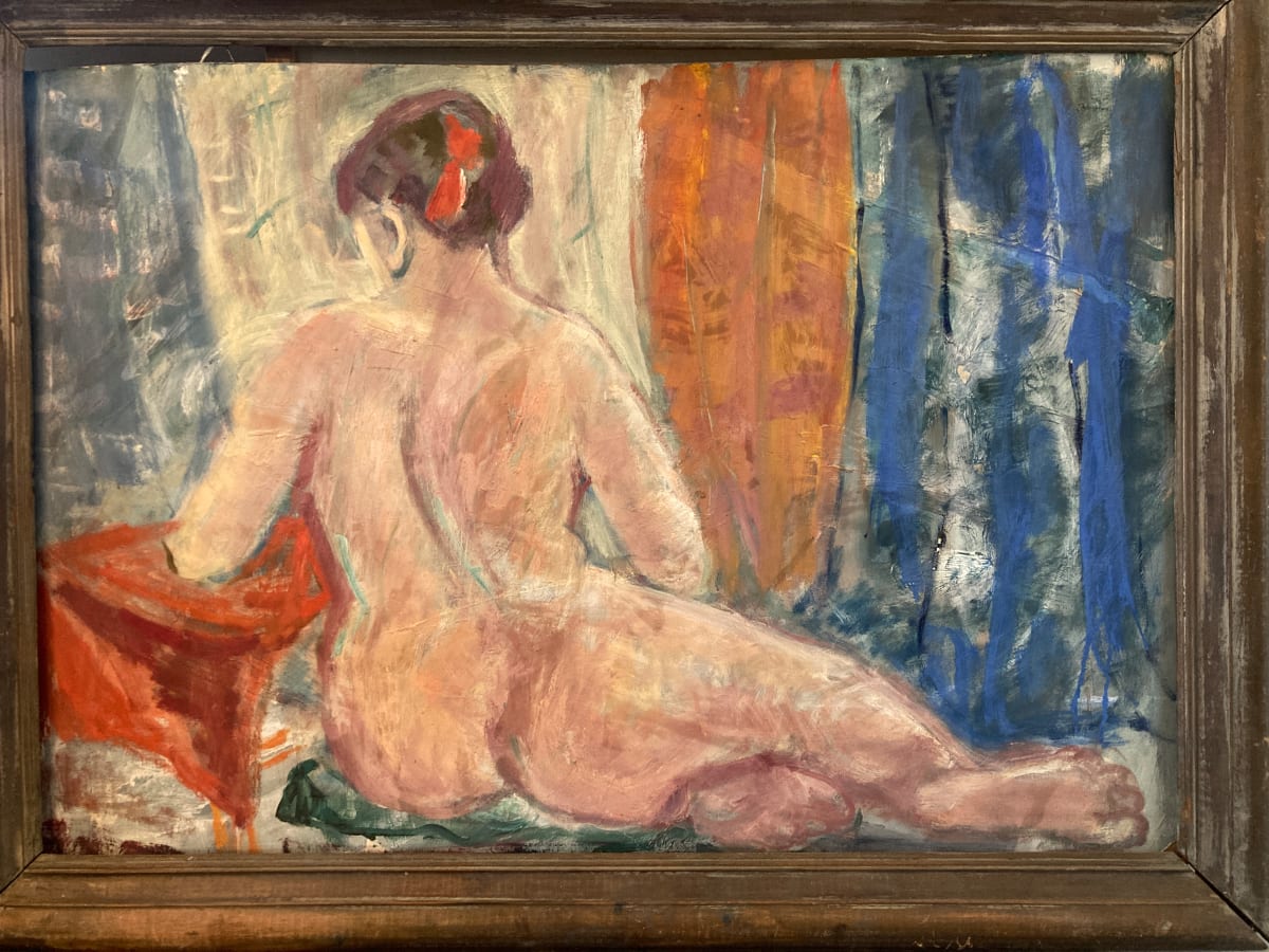 Framed Elizabeth Grant nude 