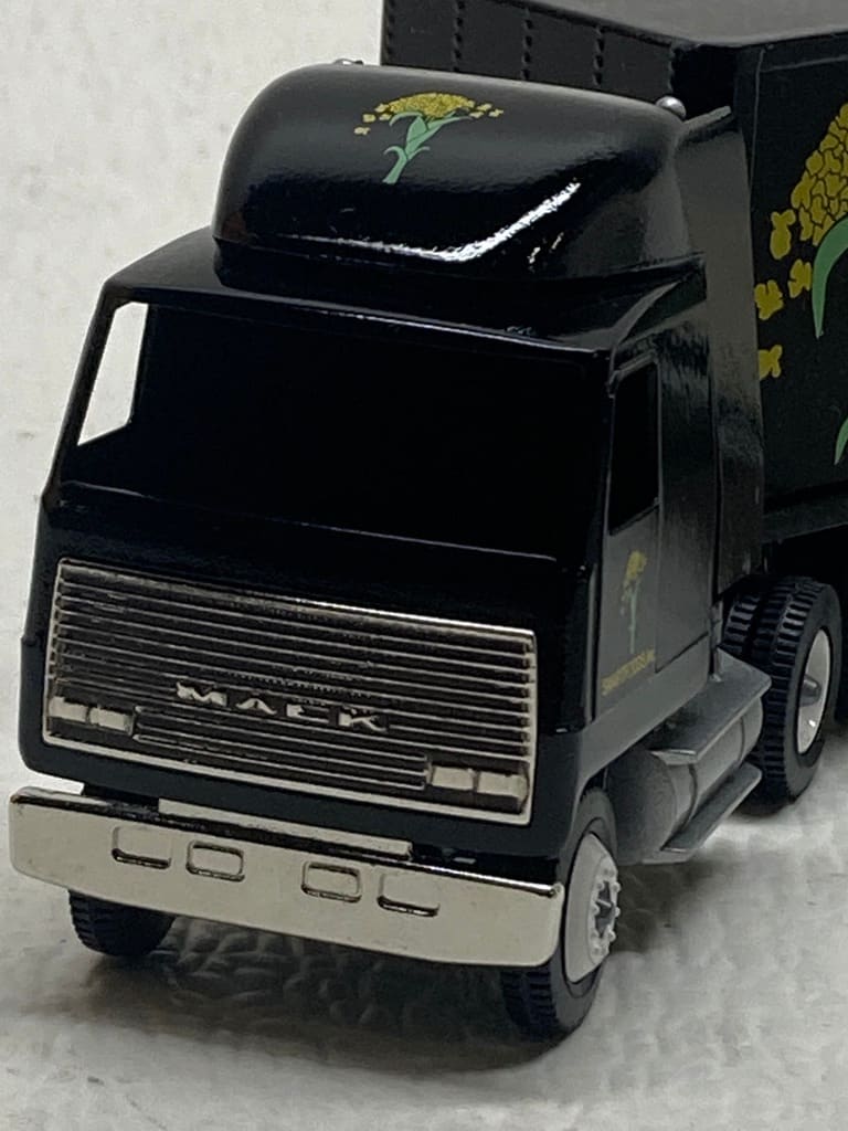 Smartfood die cast toy semi truck 