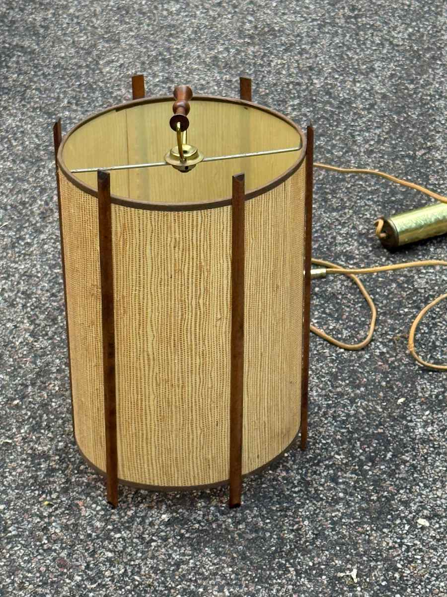 Mid century modern hanging light fixture, Image 1.
