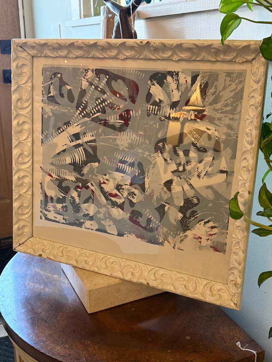 Abstract  serigraph, Image 1.
