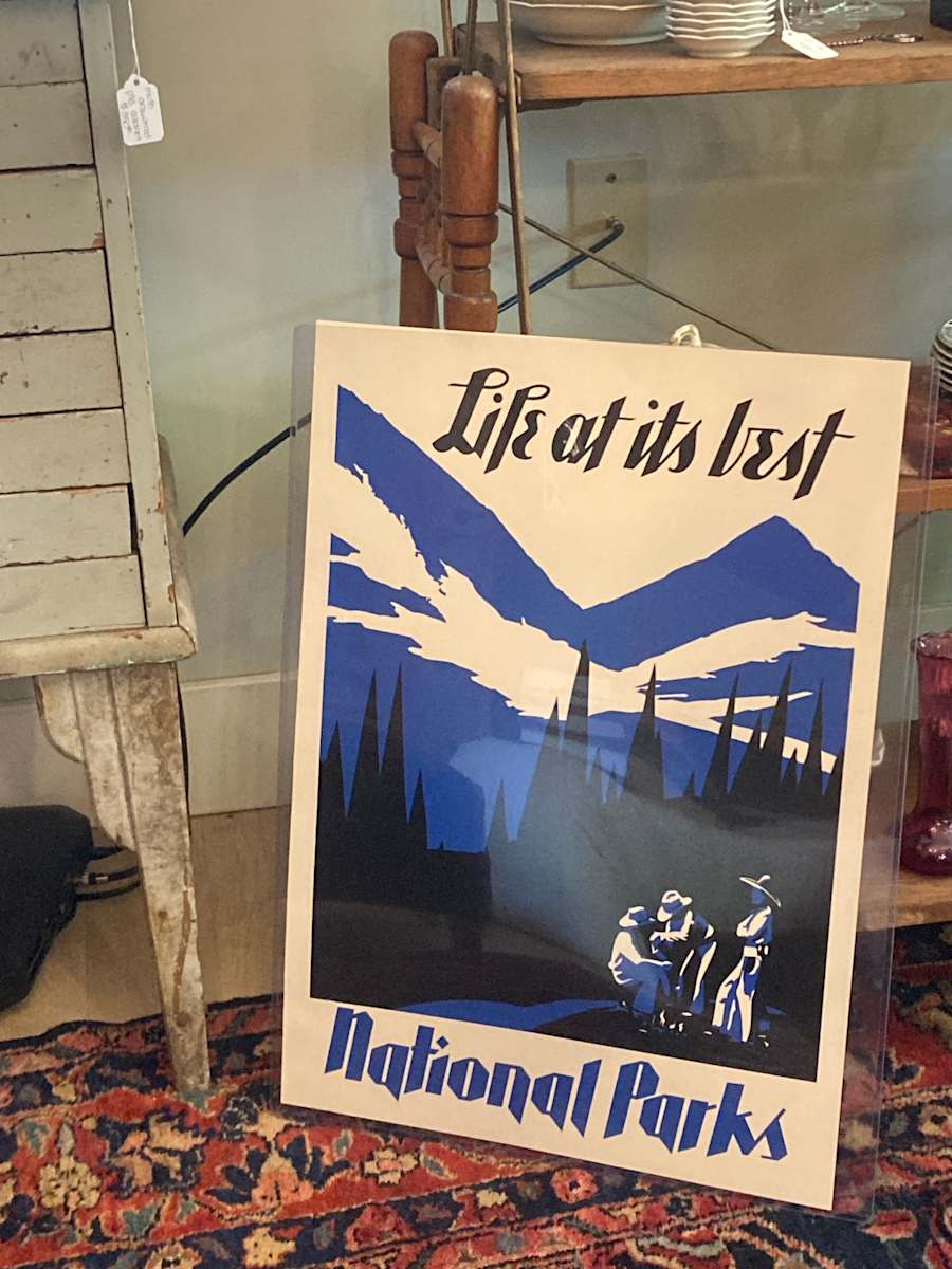 Life at its best National Parks poster 