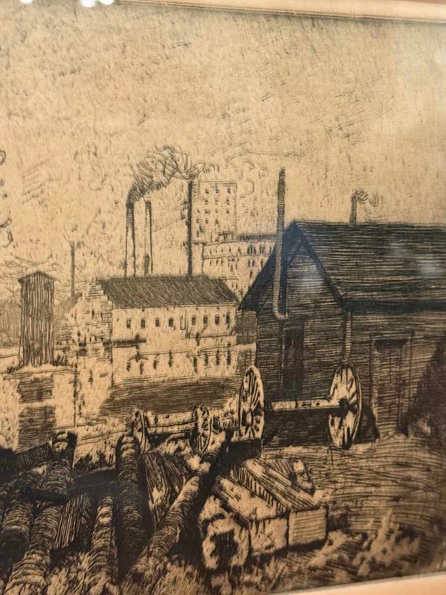 Original etching by Gustav Goetsch 