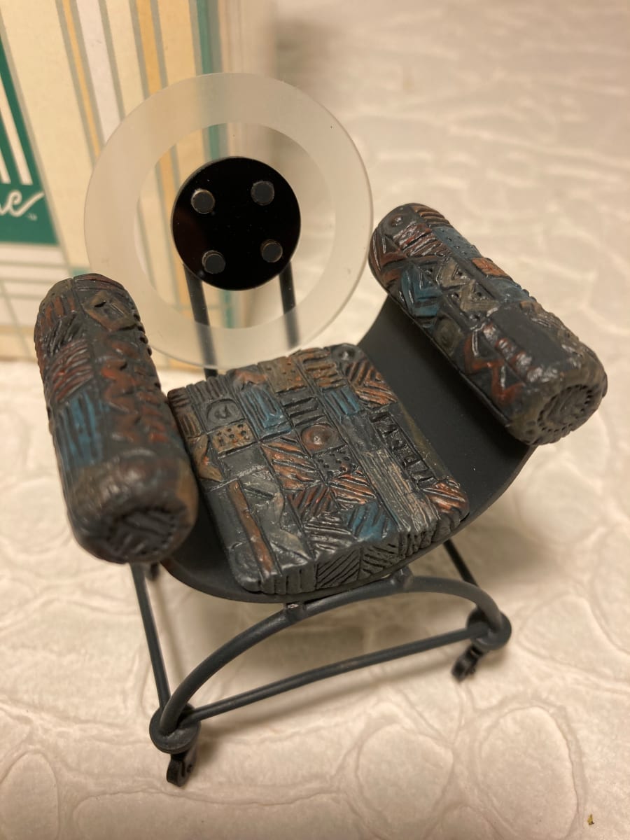 Miniature post modern chair 