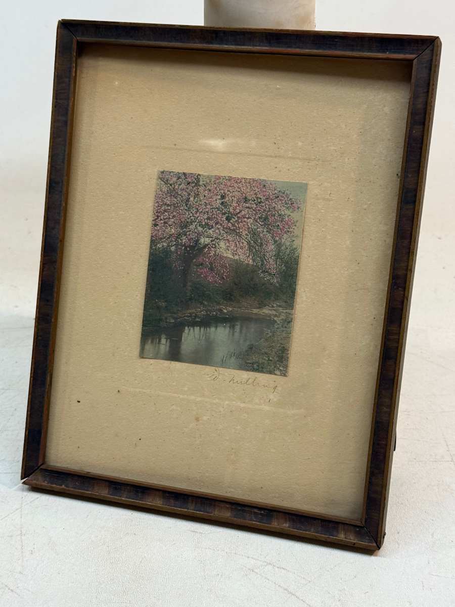 Framed Wallace Nutting photograph, Image 1.