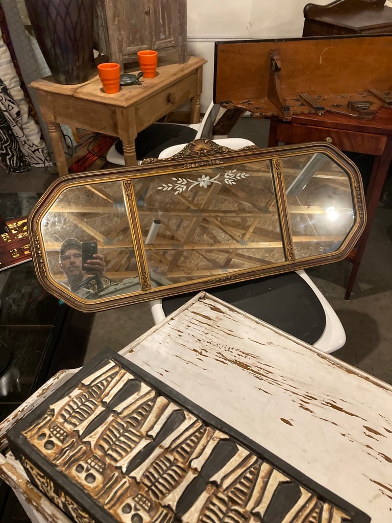 1920's piano mirror 