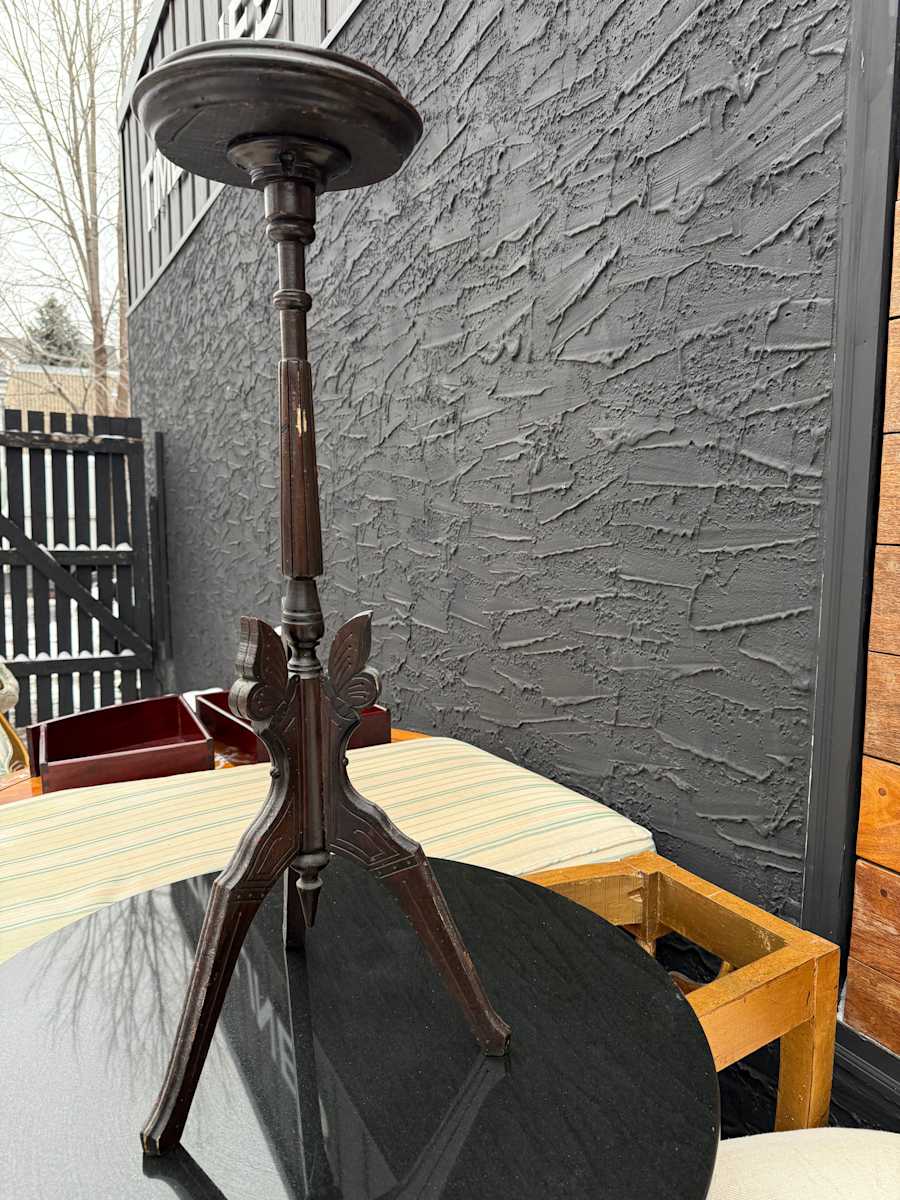 Small Victorian candlestand 