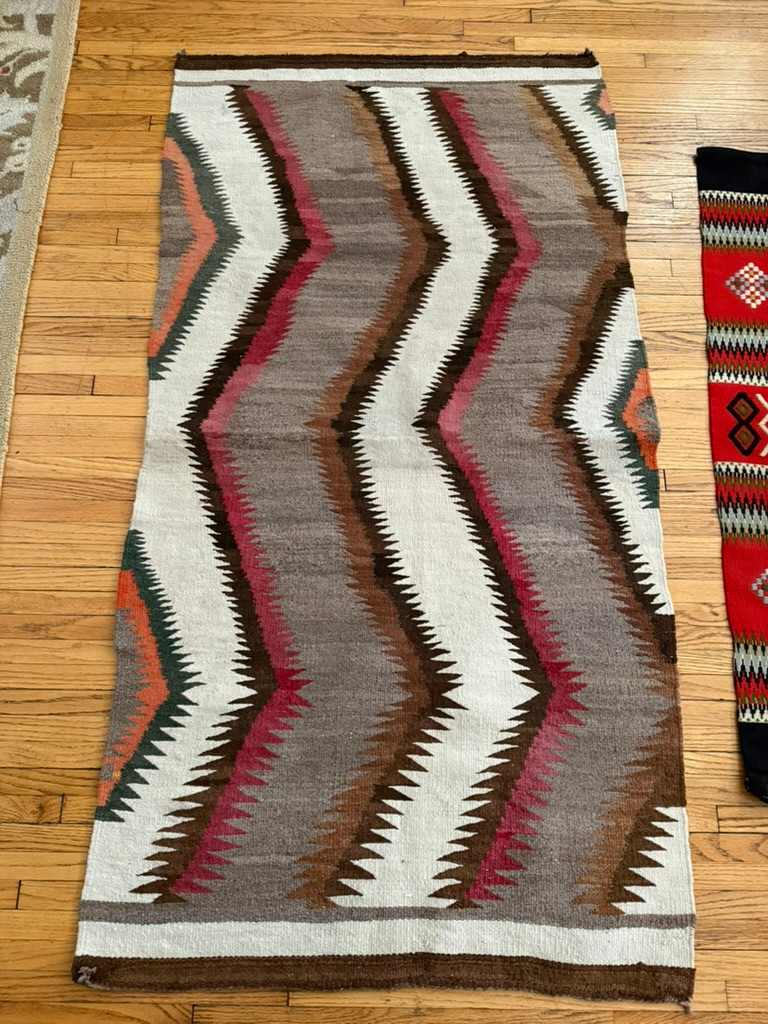 vintage Navajo rug 
