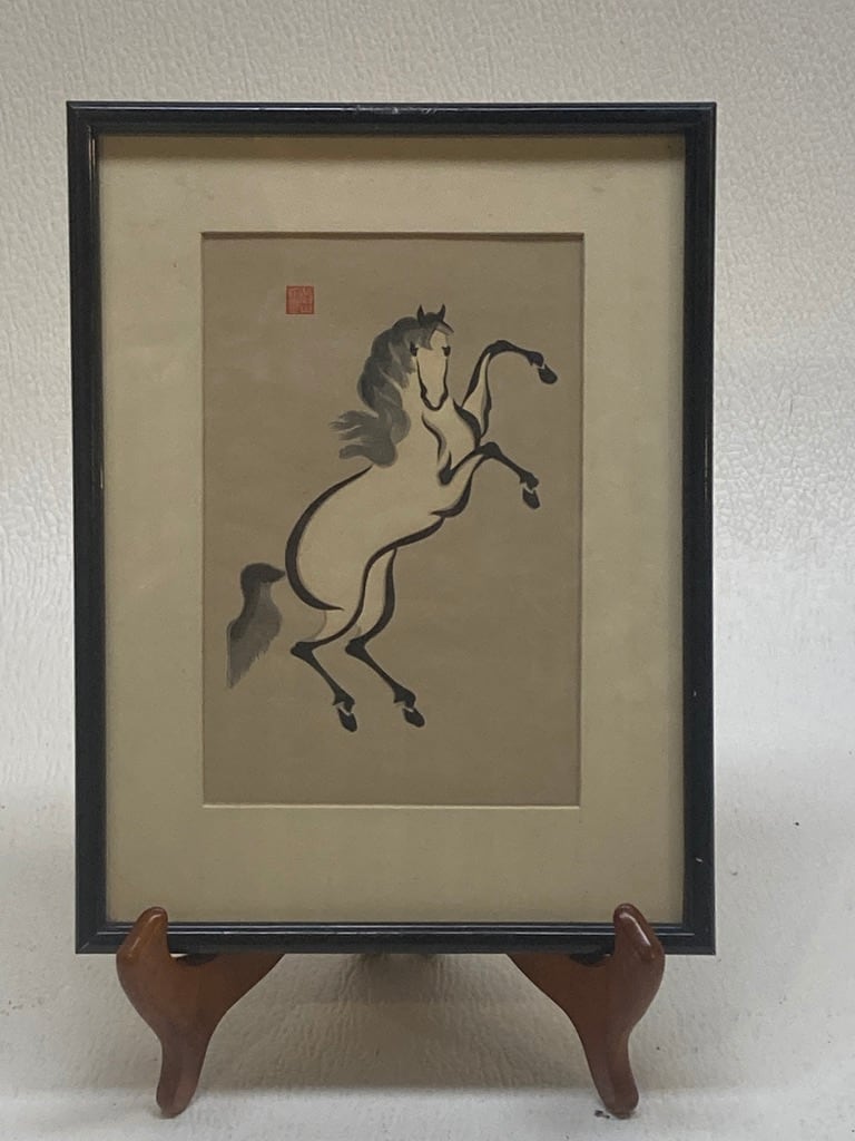 Original Horse ink drawing 