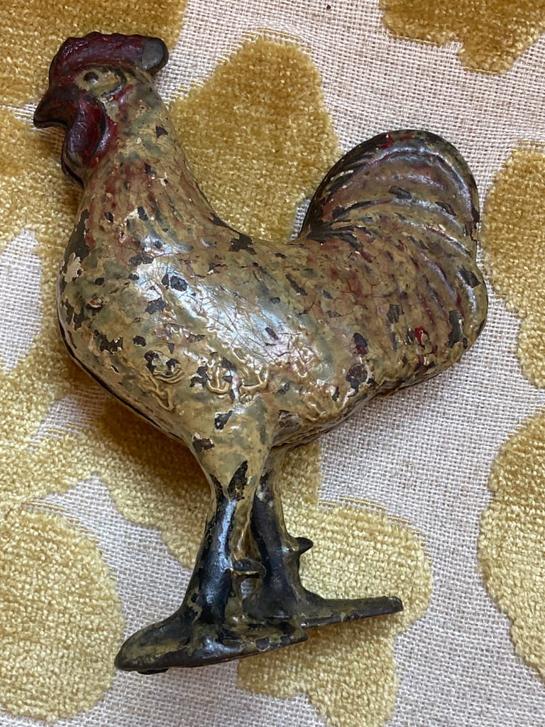 Iron rooster 