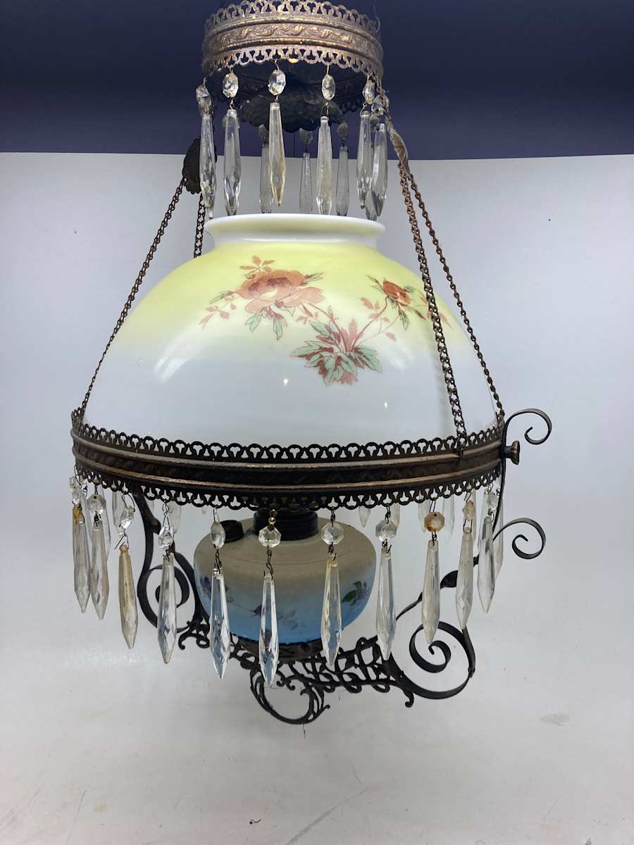 Victorian hanging light fixture 