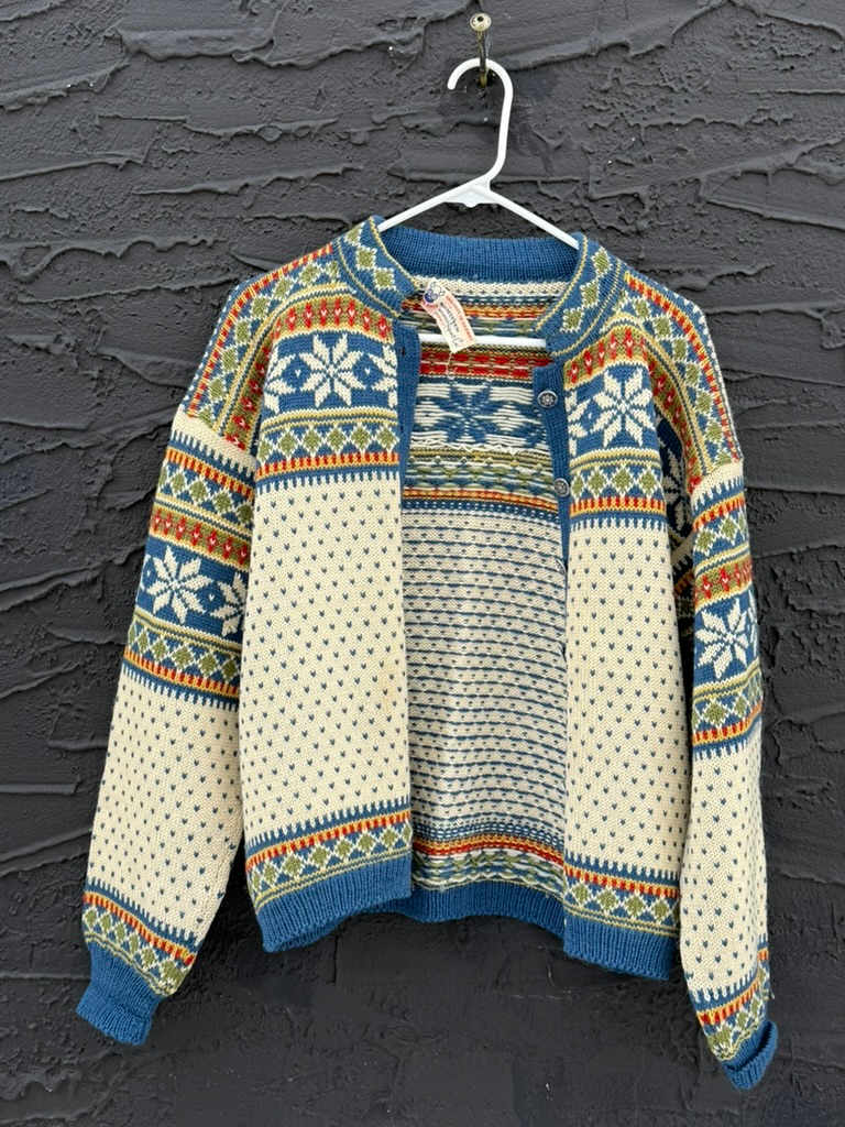 Rasmussen wool Norwegian sweater 