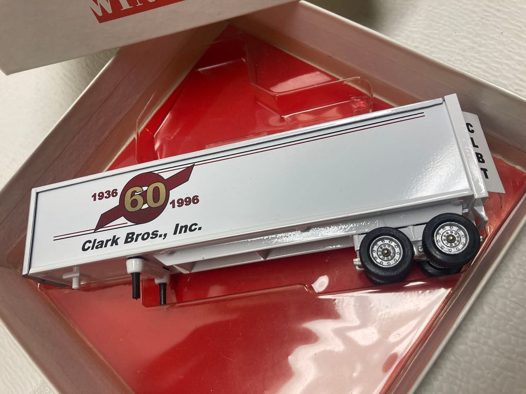 Winross die cast toy Clark Brothers semi truck by die cast 