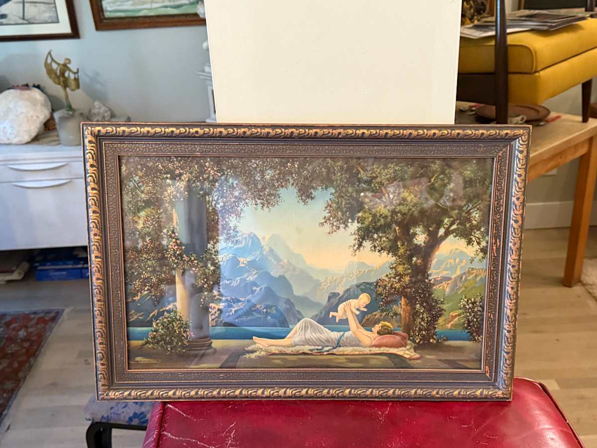 Framed lithograph Loves Paradise 