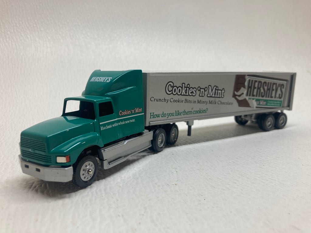 Winross die cast toy Hershey semi truck by die cast 