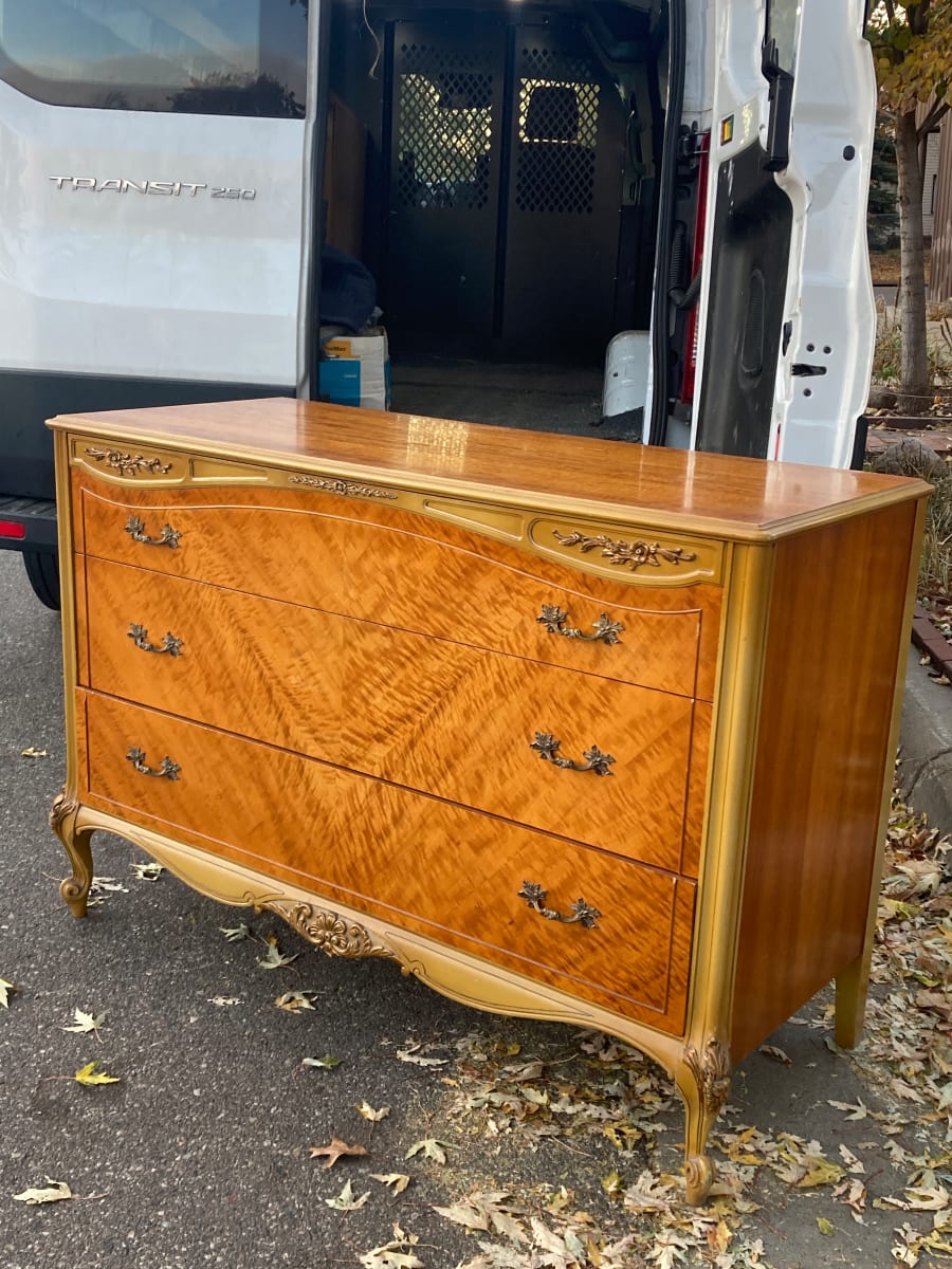 Satinwood chest 