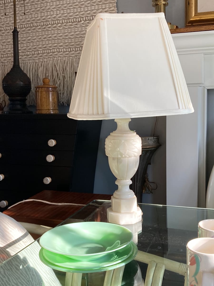 marble table lamp 