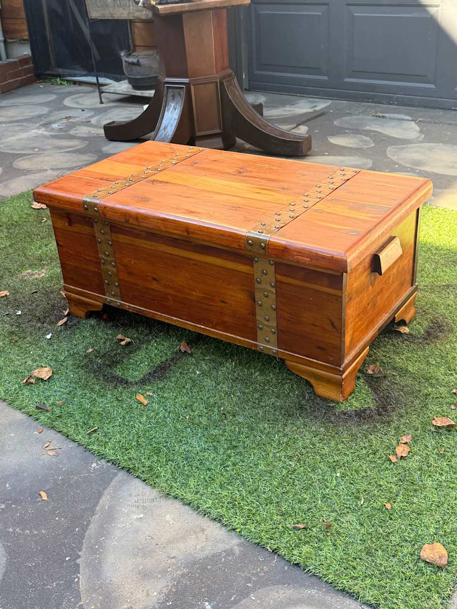 small sized cedar chest 