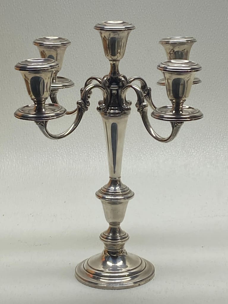 Sterling Candleabra 