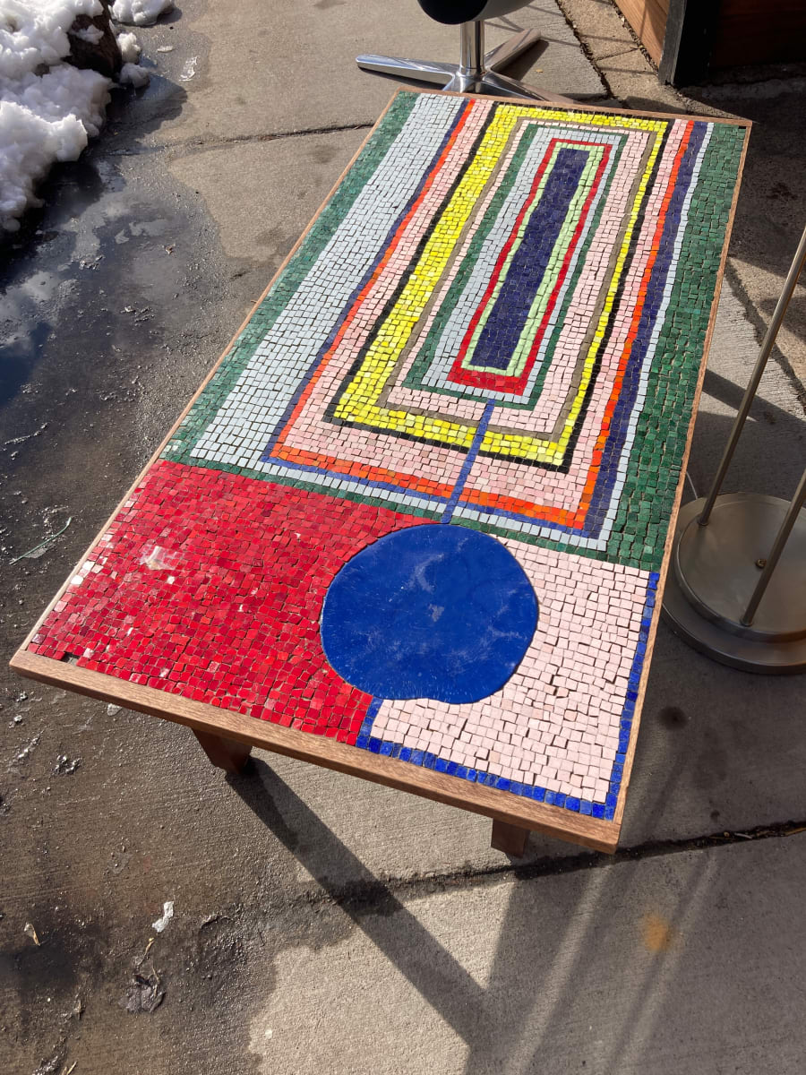 Tile top table 