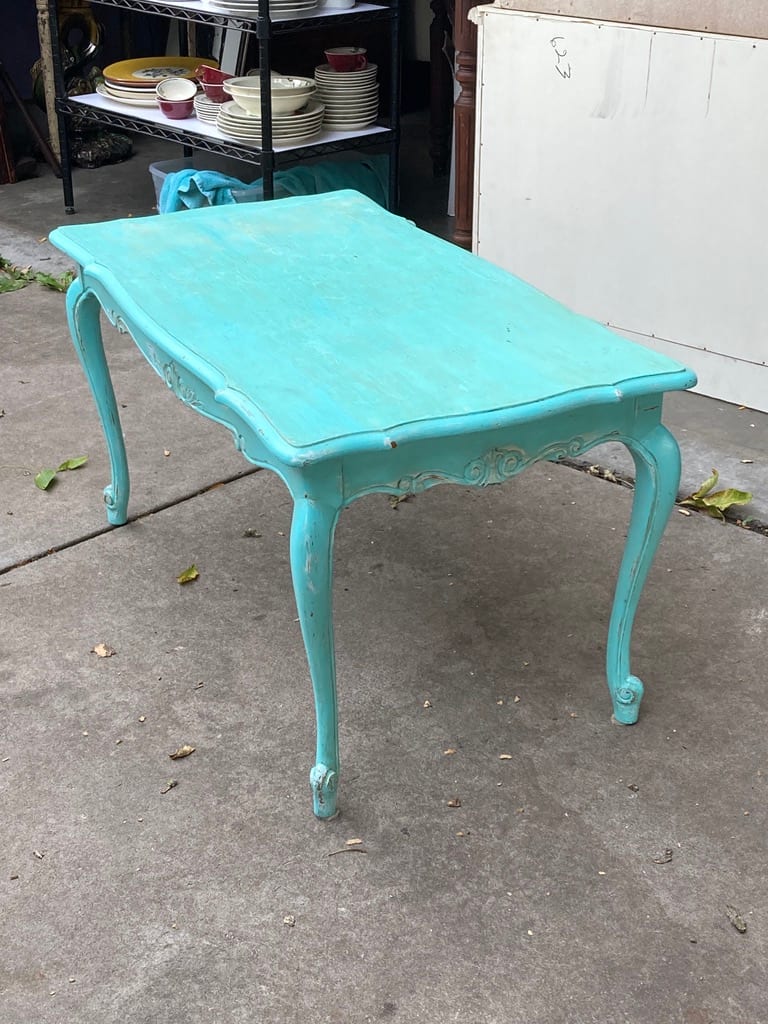 Painted coffee table 