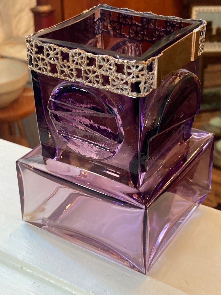 Purple Pentti Sarpaneva vase 