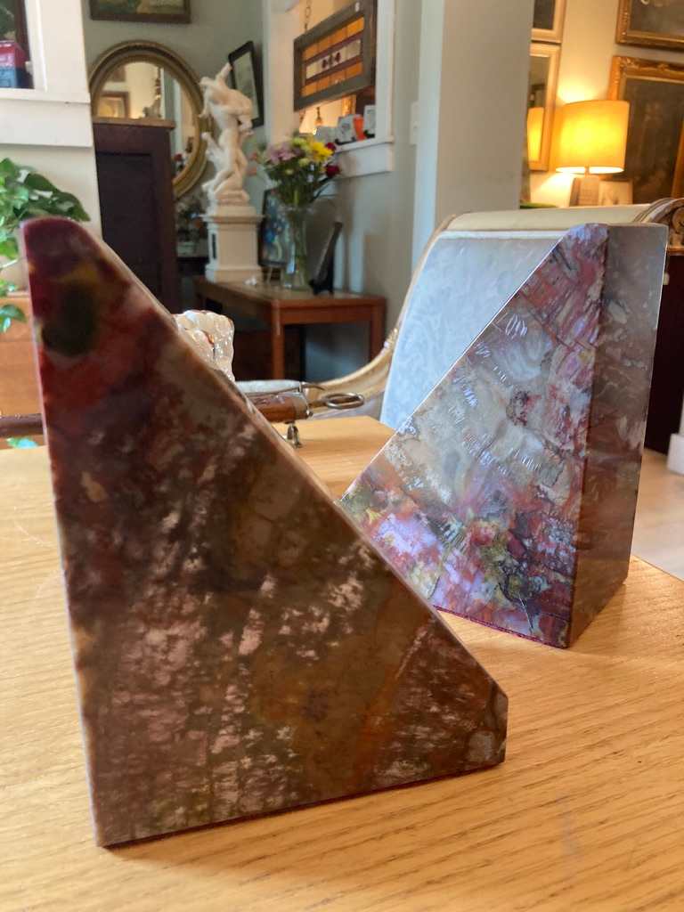 marble bookends 