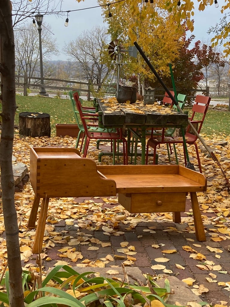 Hard Rock maple cobbler bench 