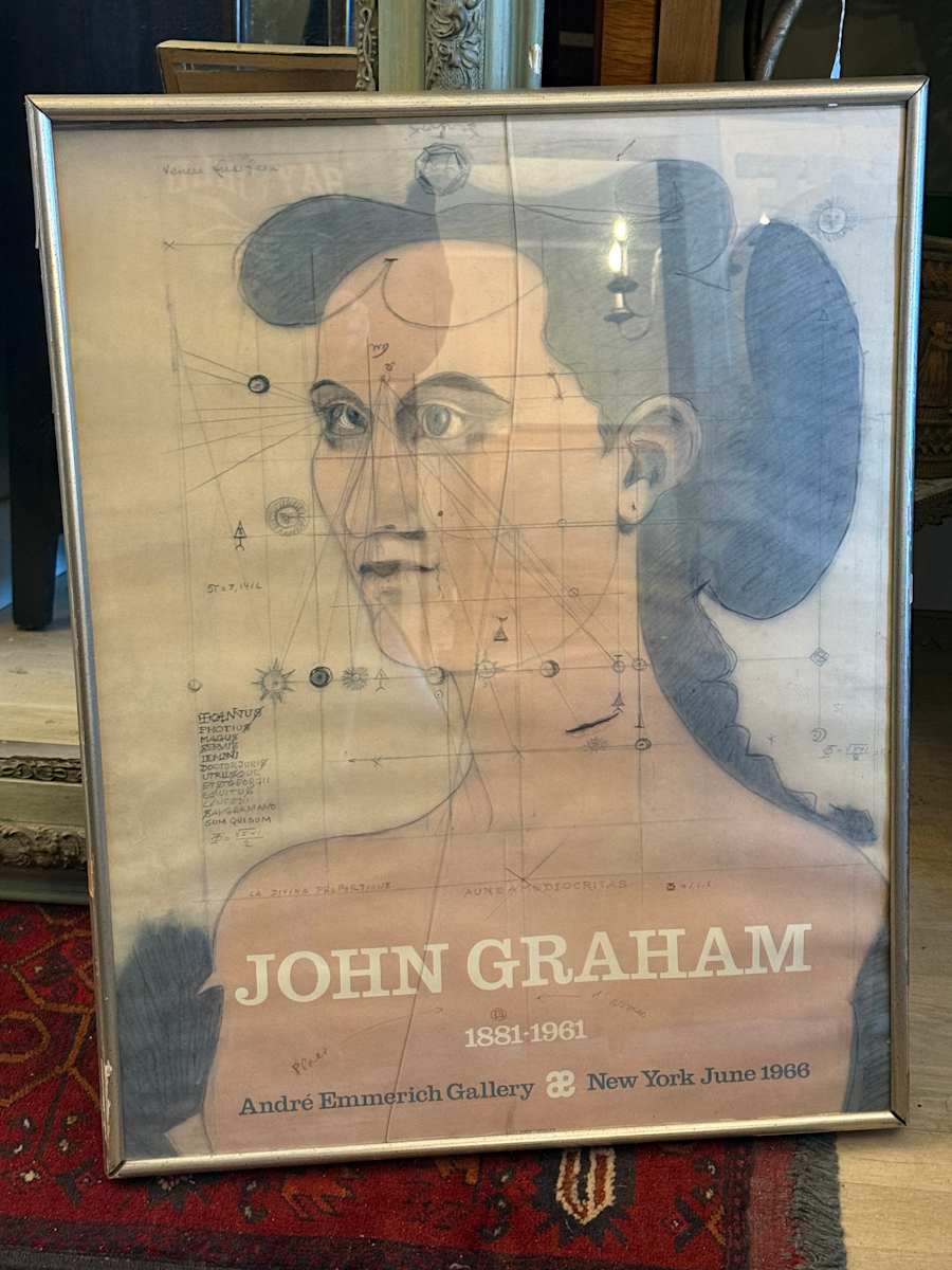 Framed John Graham gallery poster print, Image 2.