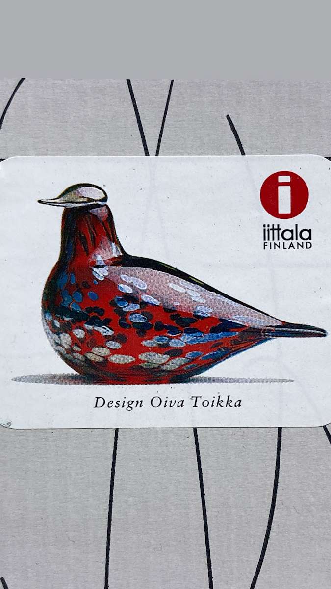 Ittala Ruby bird 