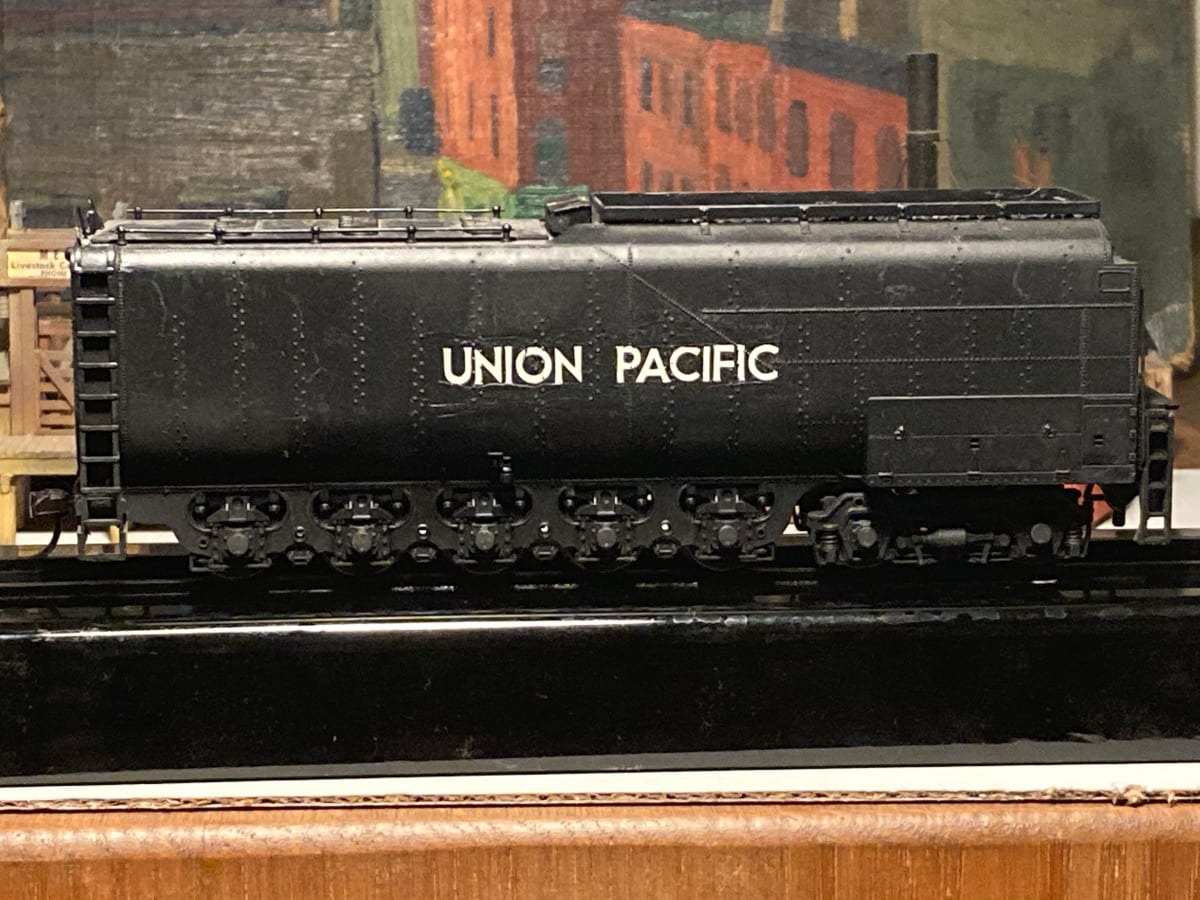 Vintage Union Pacific tender HO gauge toy train 