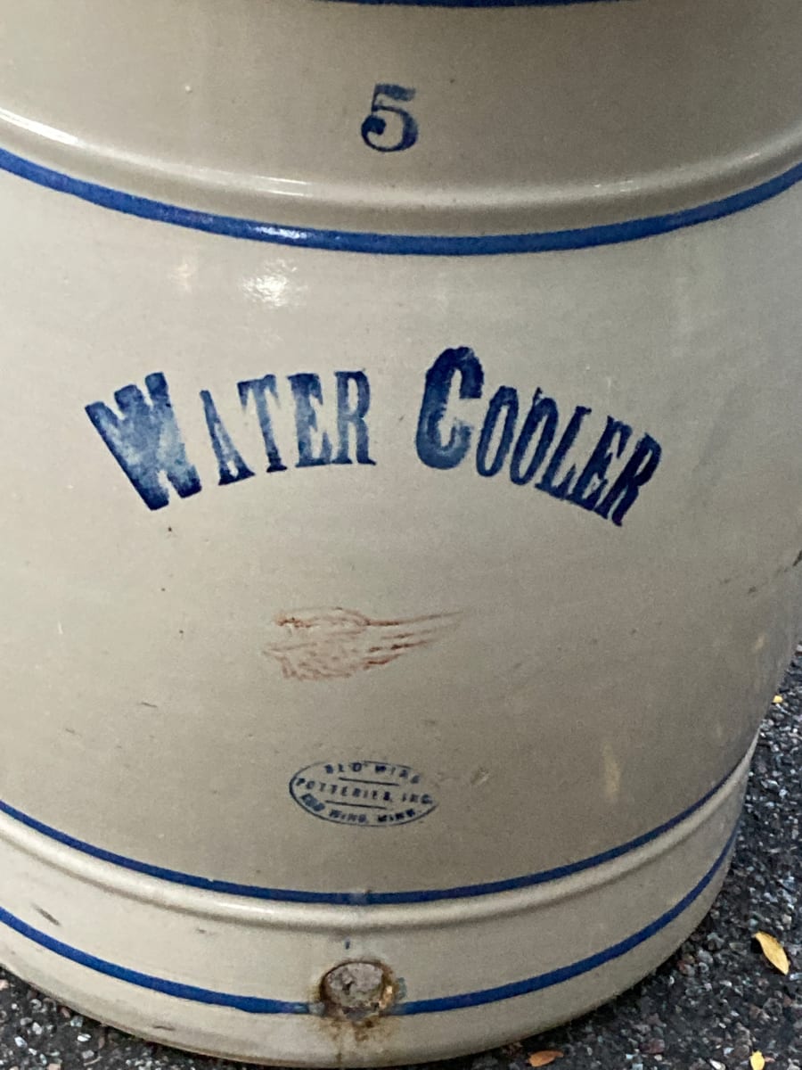 Vintage Red Wing 5 gallon water cooler 