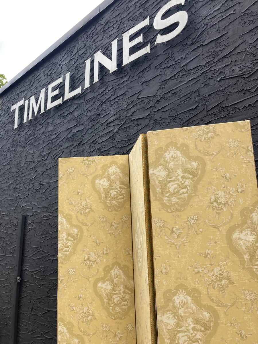 paneled toile screen 