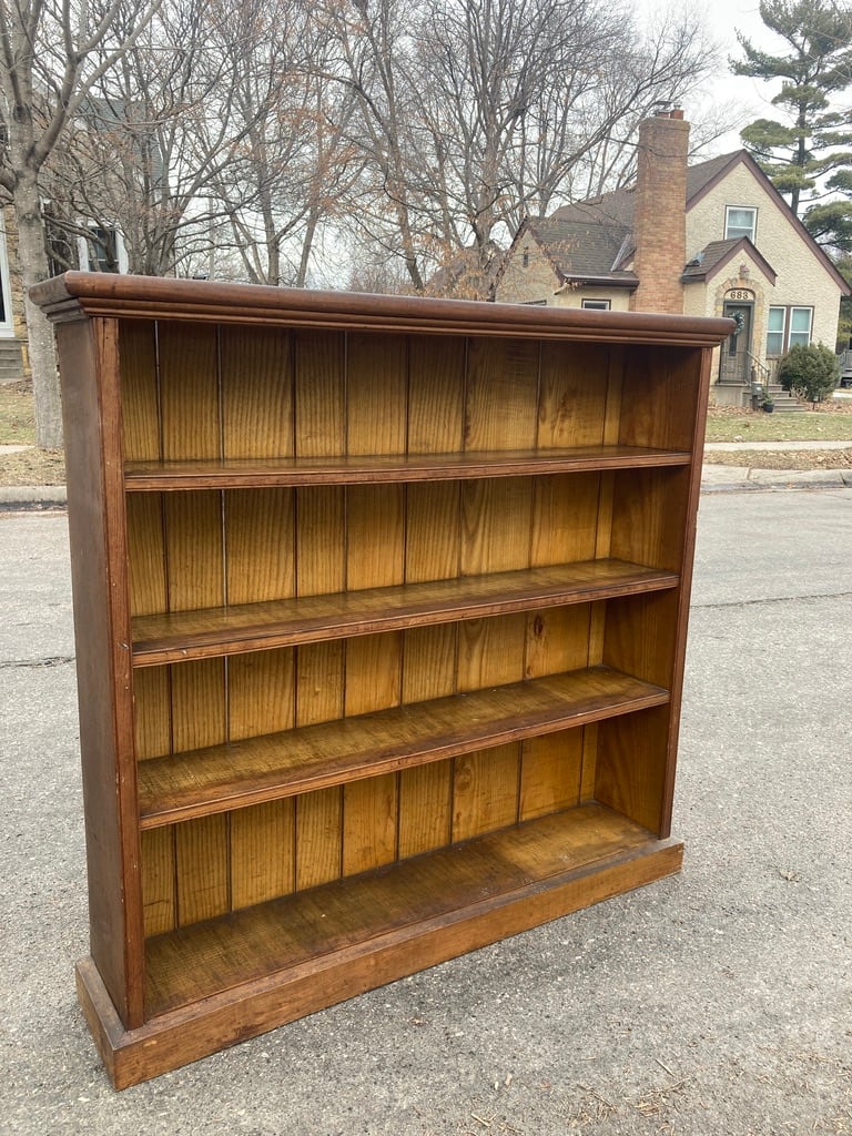 Oak bookcase 