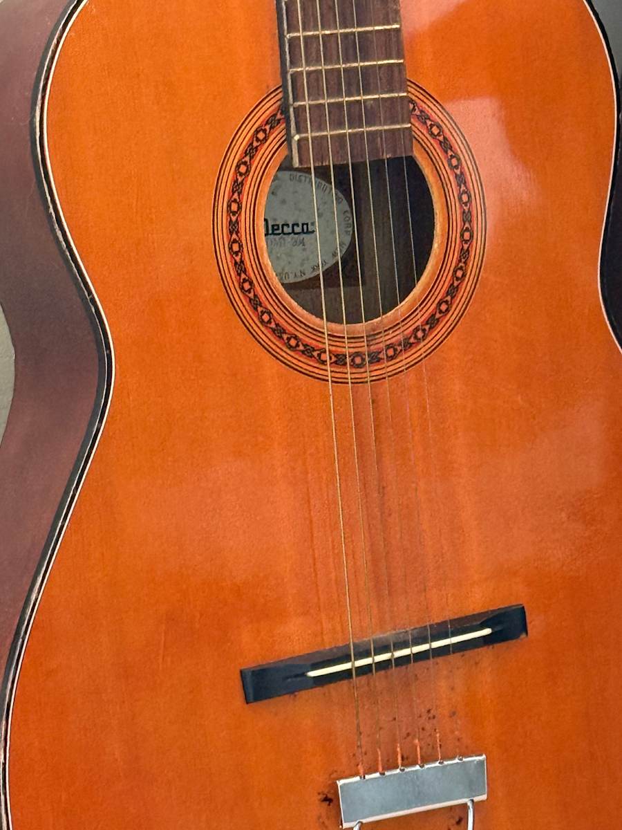 Decca vintage Japanese guitar 