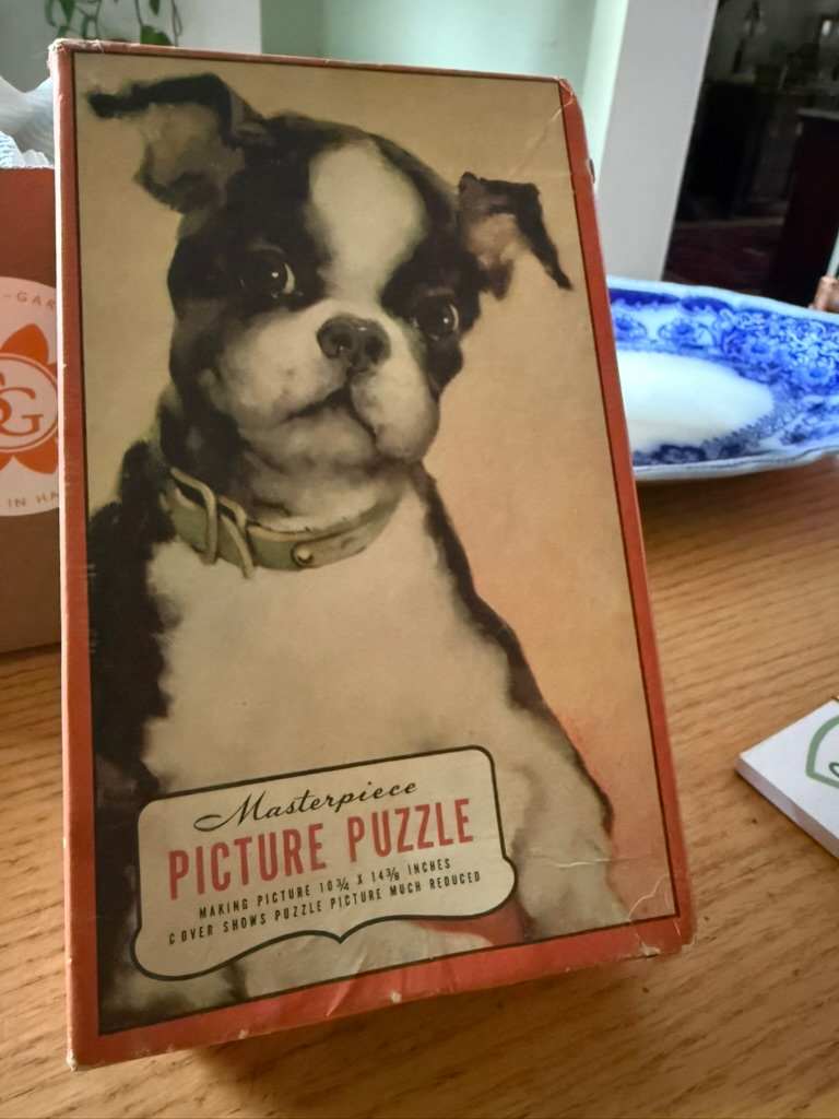Boston terrier puzzle, Image 1.