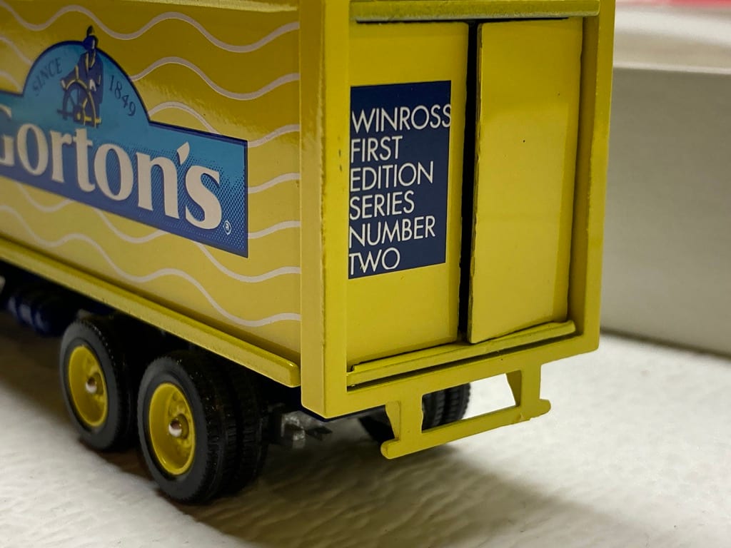 Winross die cast Gortons semi truck by die cast 