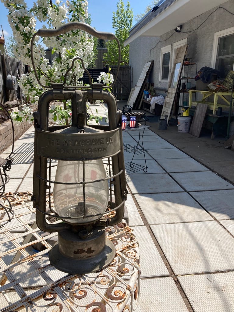 Dietz Fire Department lantern 