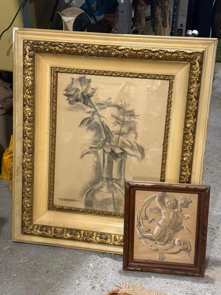 Framed still life 