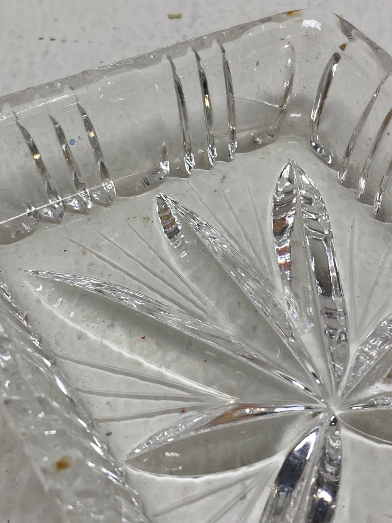 Clear Perfume bottle tray 