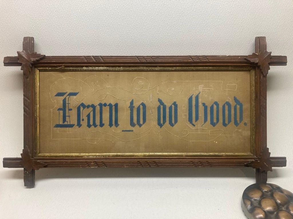 Learn to do Good motto 