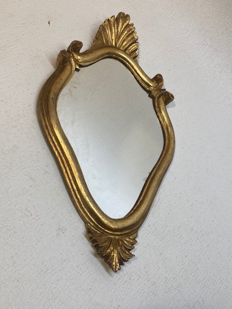 Italian gold mirror 